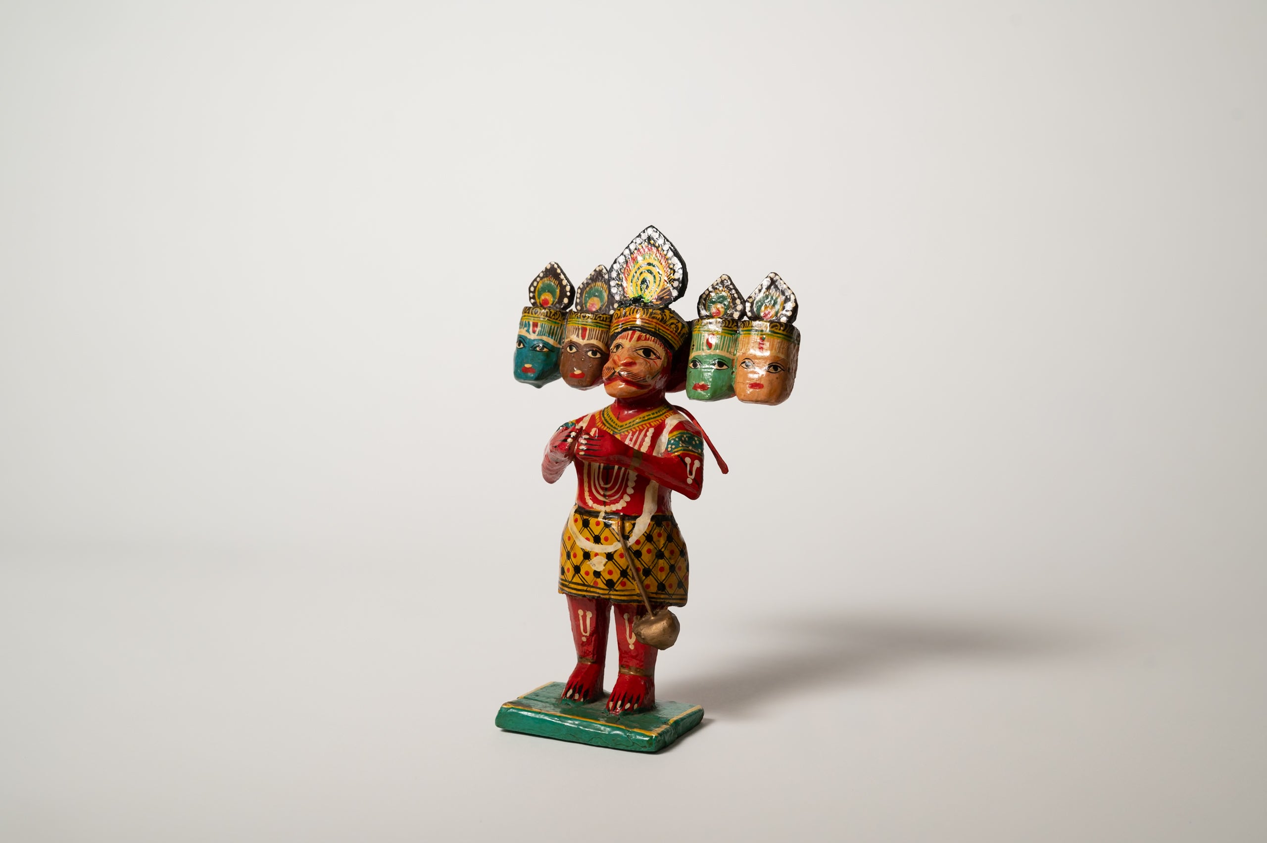 Hanuman Lacquer Wooden Curio