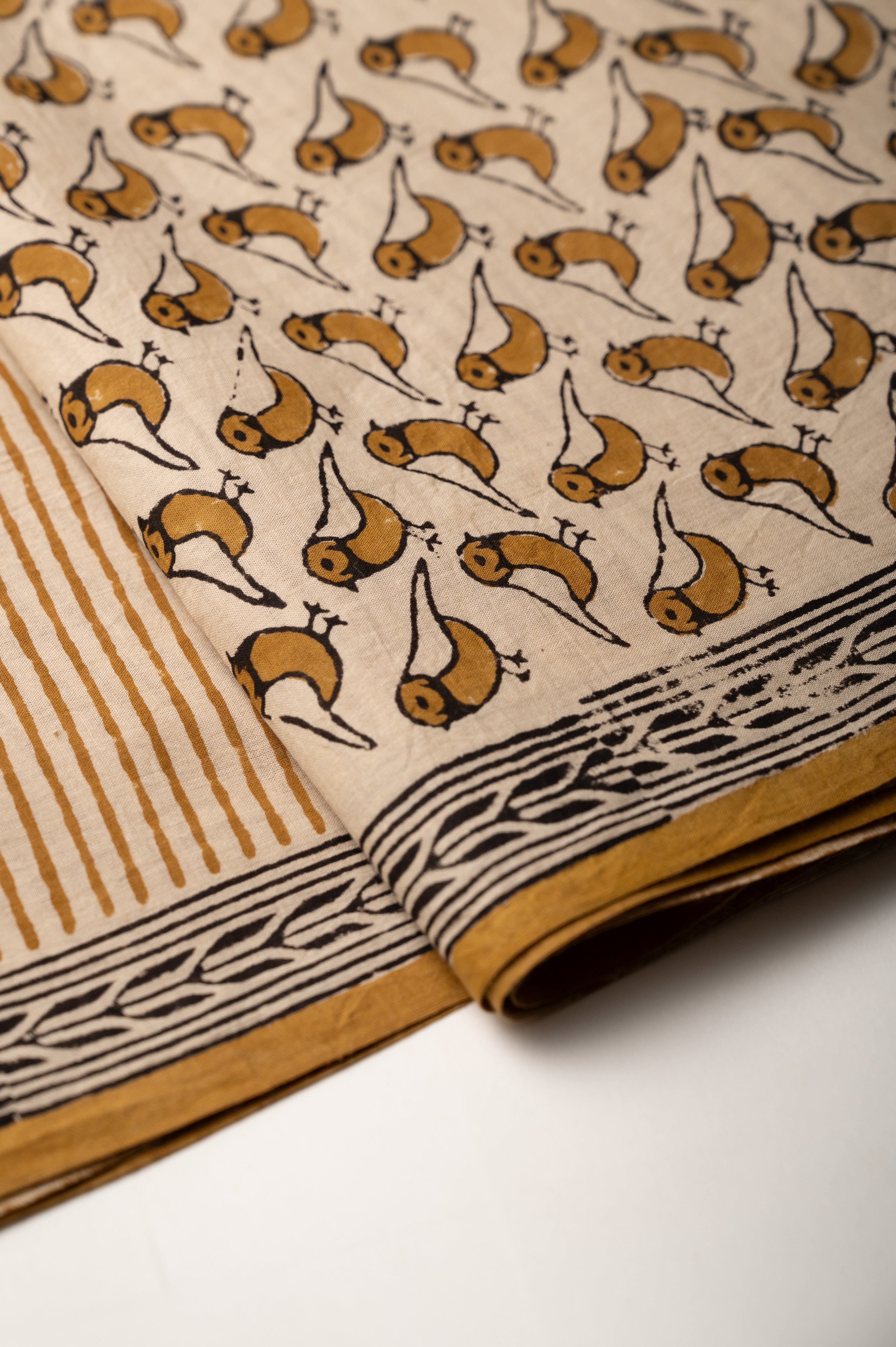 Kanak Pakhi Mul Cotton Sari