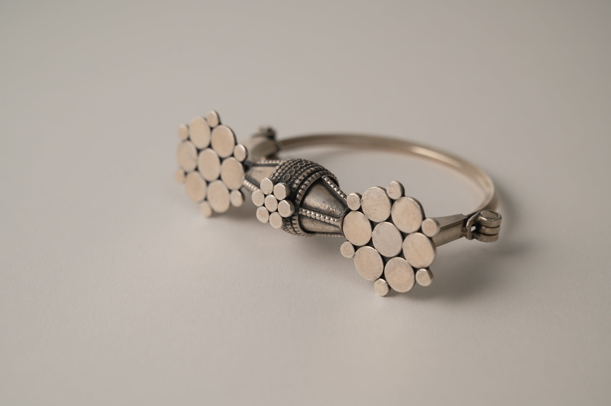 Mandala Silver Bracelet