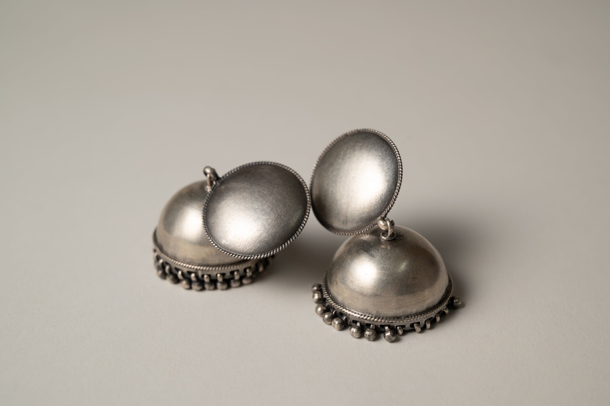Tarang Silver Jhumka