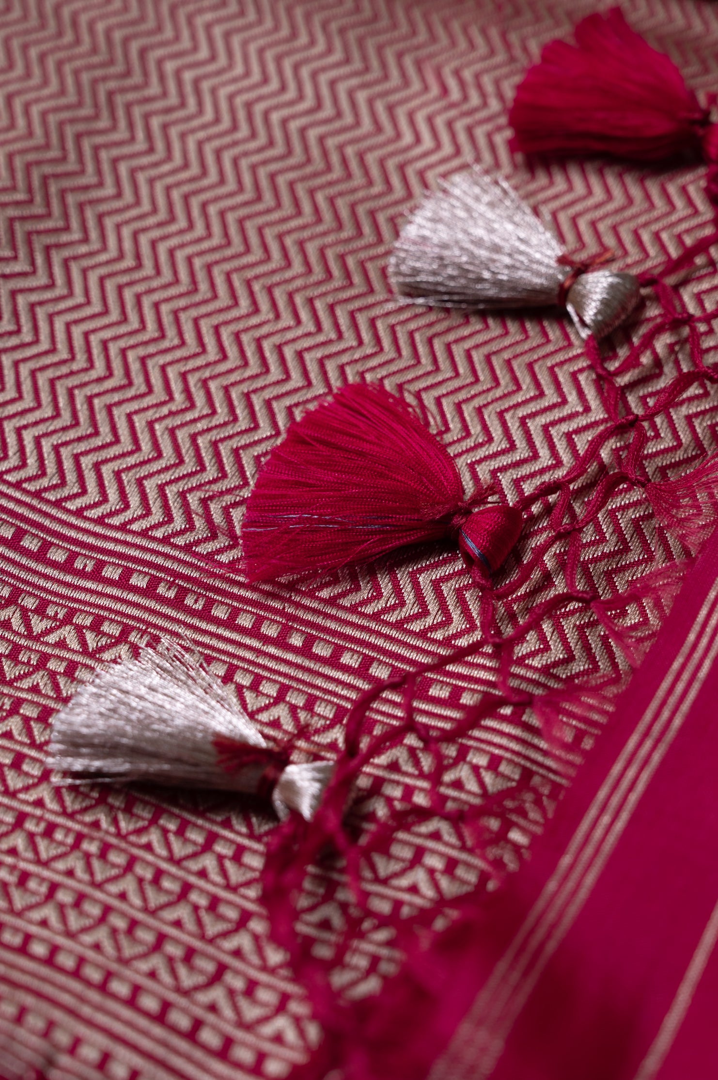 Laali Brocade Katan Silk Sari