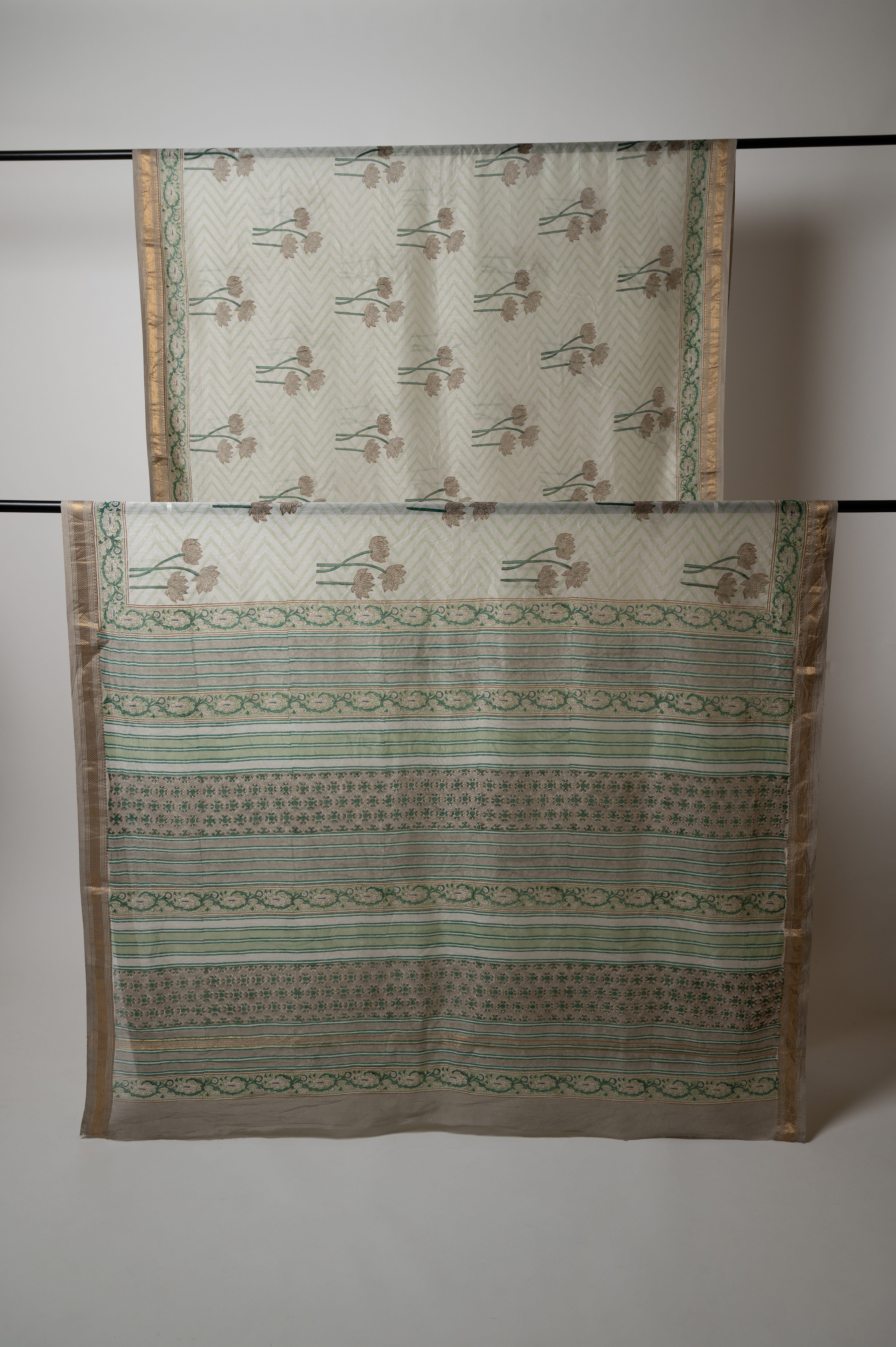 Kamal Cotton Silk Sari
