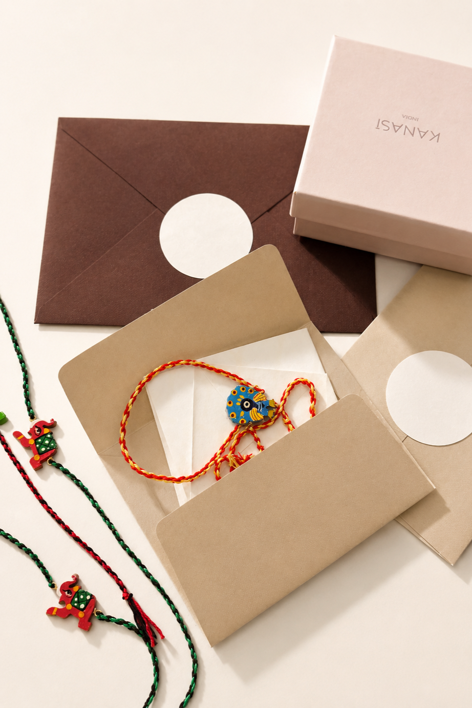 Gaj Rakhi Red