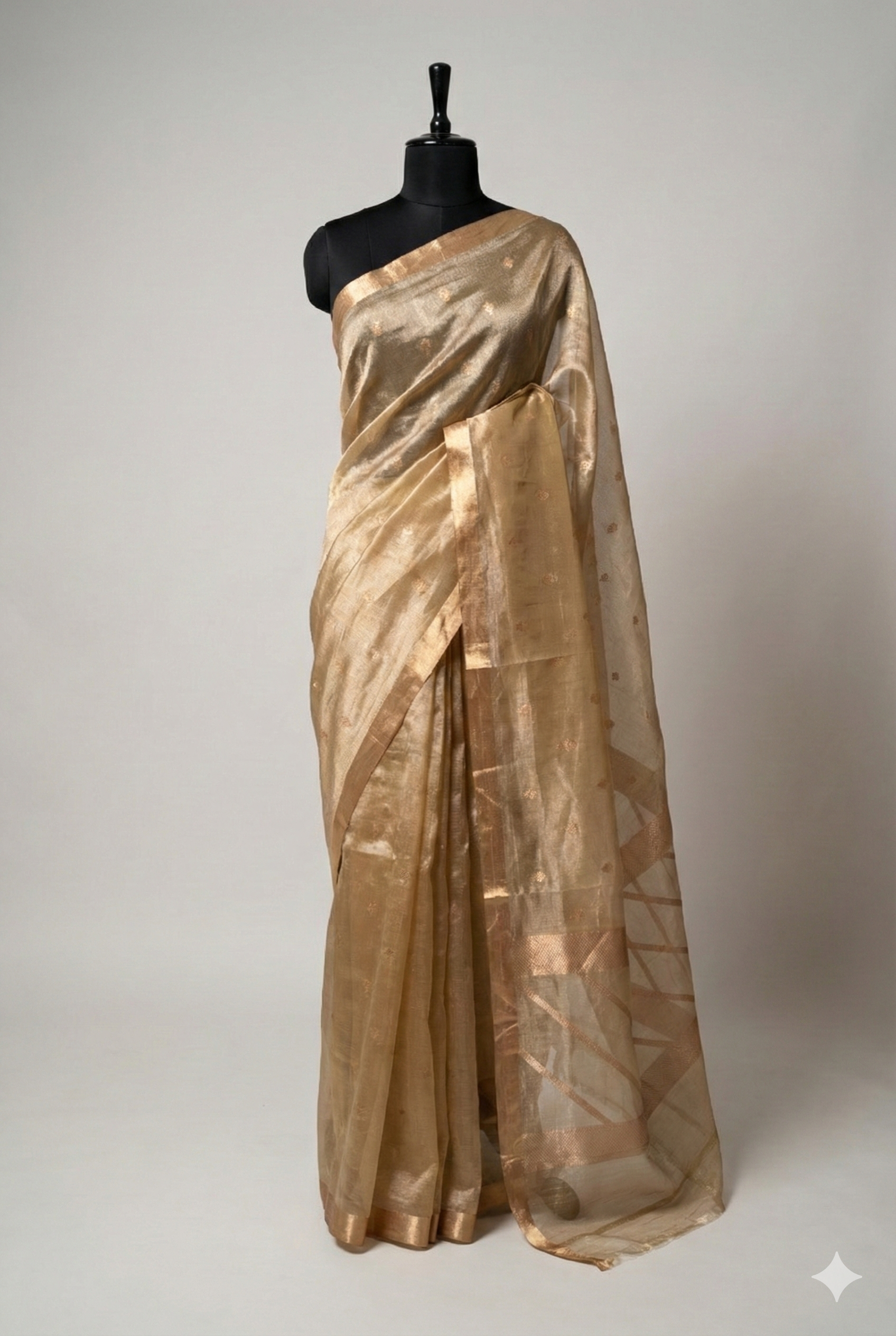 Kanchan Kadwa Tissue Silk Sari