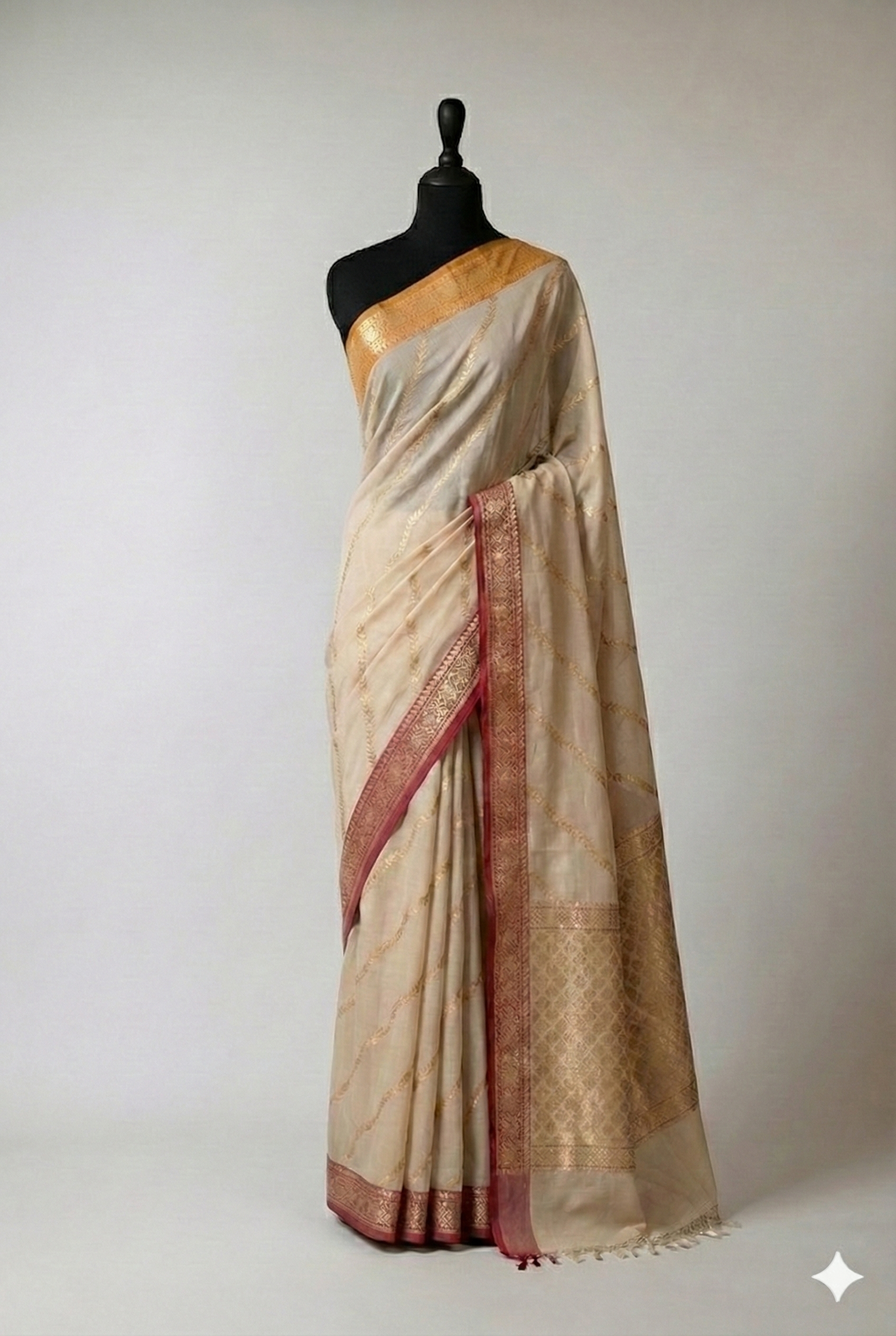 Sehar Cotton Zari Sari