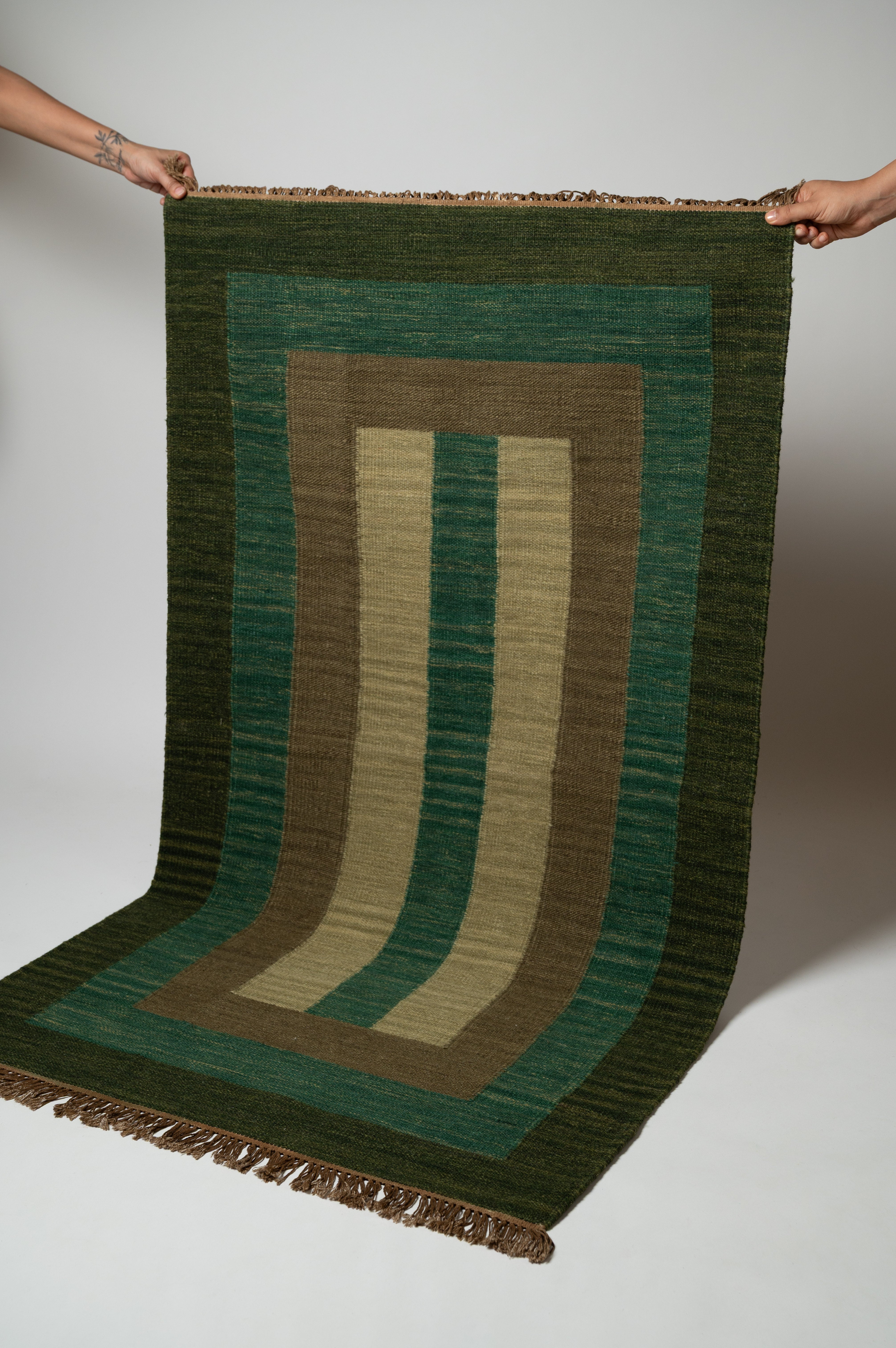 Arka Green Rug