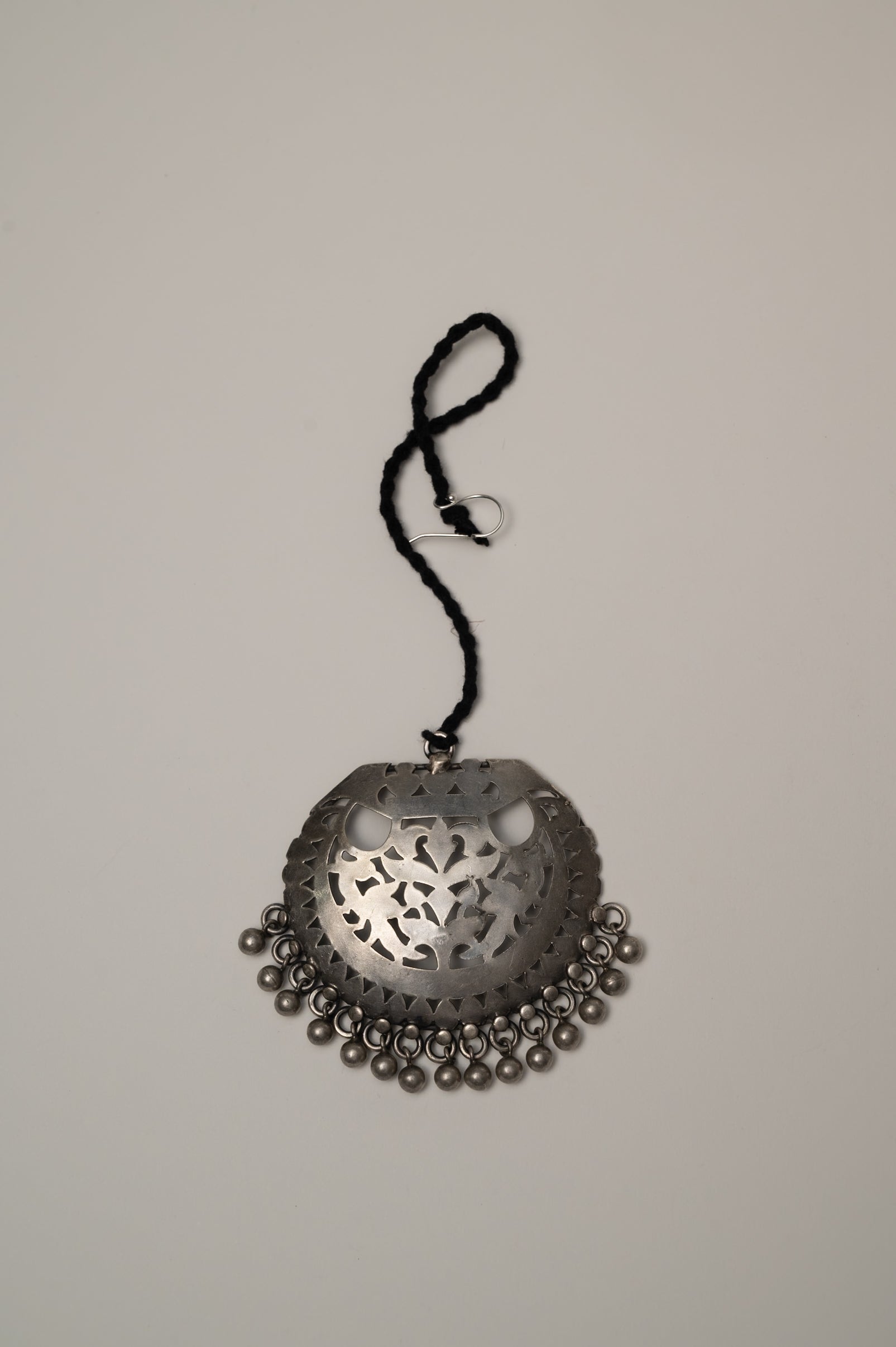 Ghungroo Silver Maang Tikka