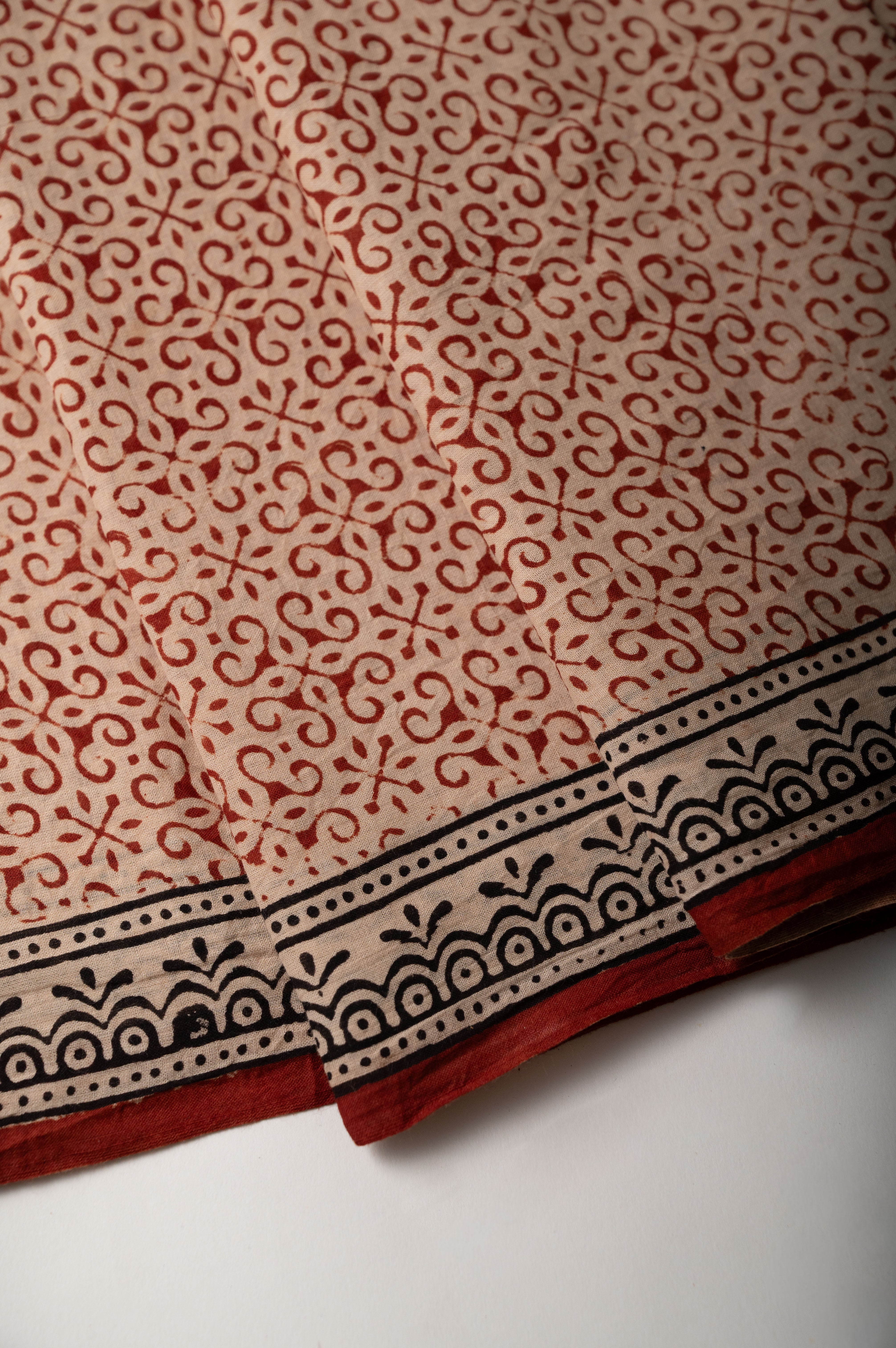 Gulmohar Mul Cotton Sari