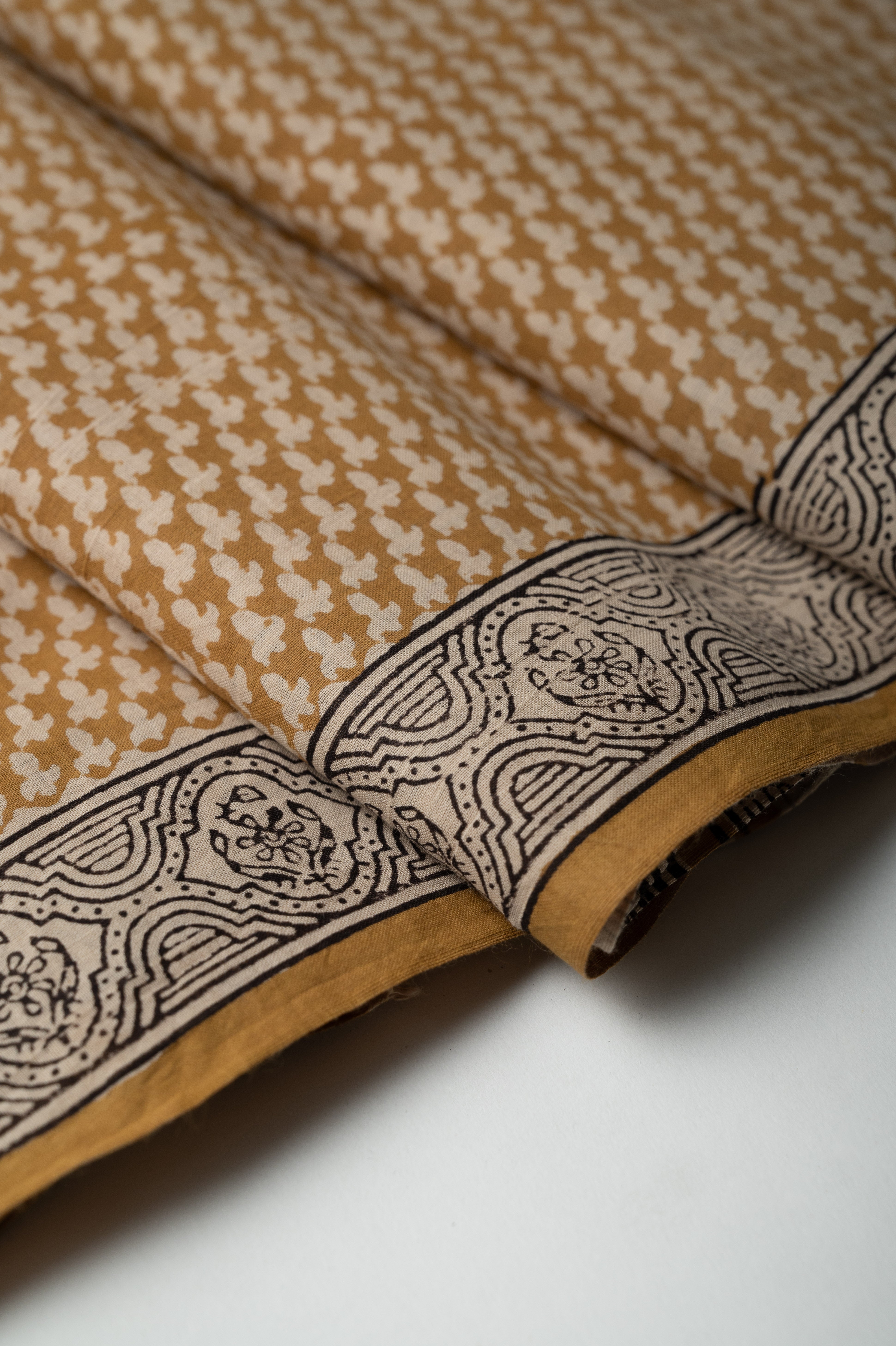 Haldiya Mul Cotton Sari