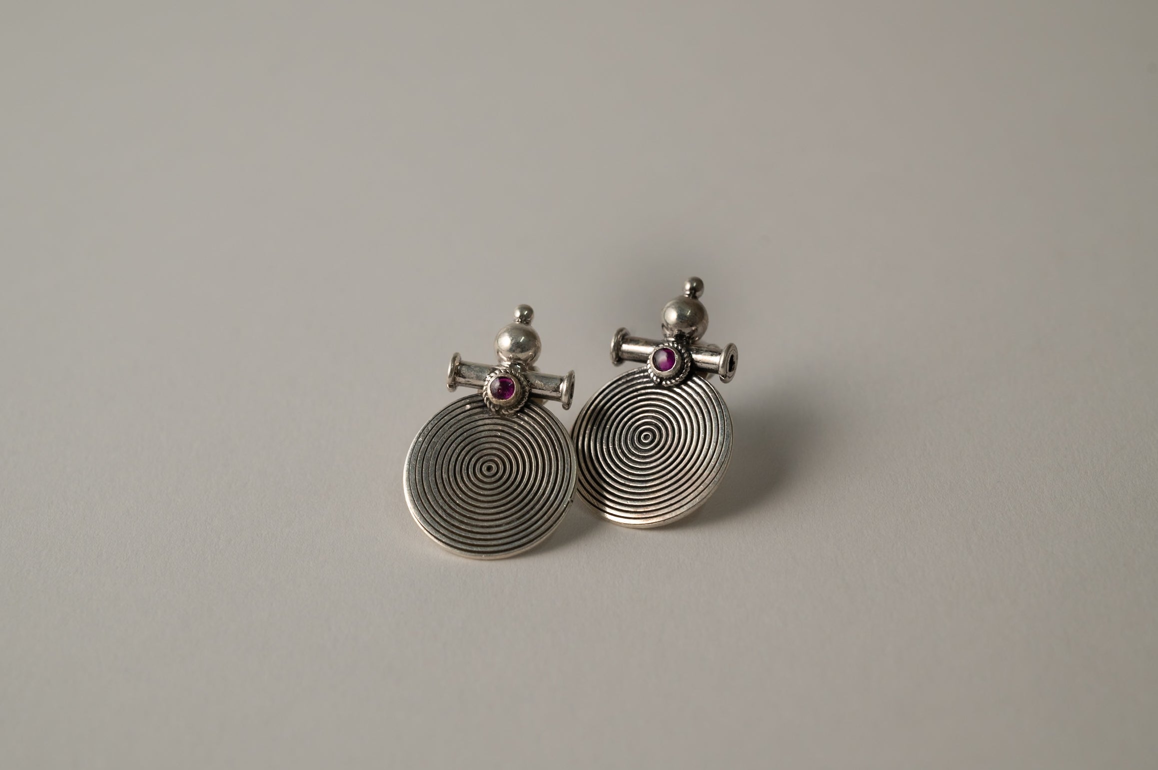 Kundal Silver Earrings