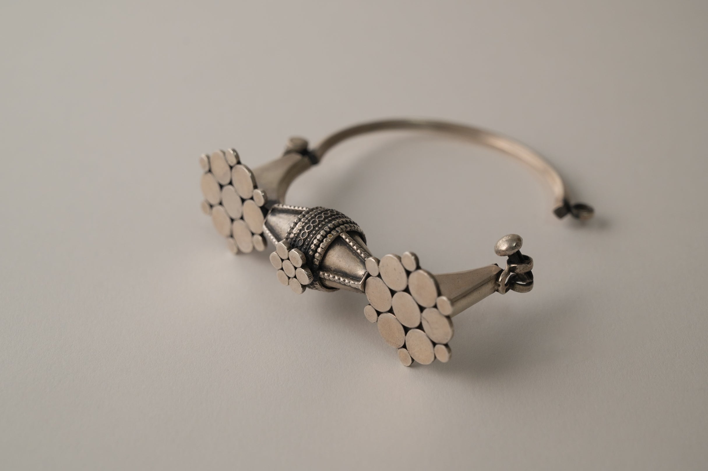 Mandala Silver Bracelet