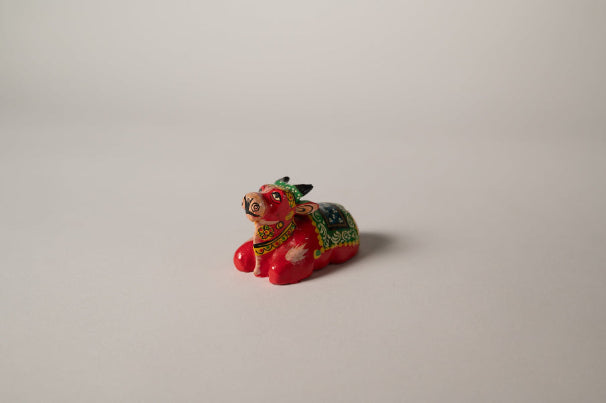 Nandi Lacquer Wooden Curio