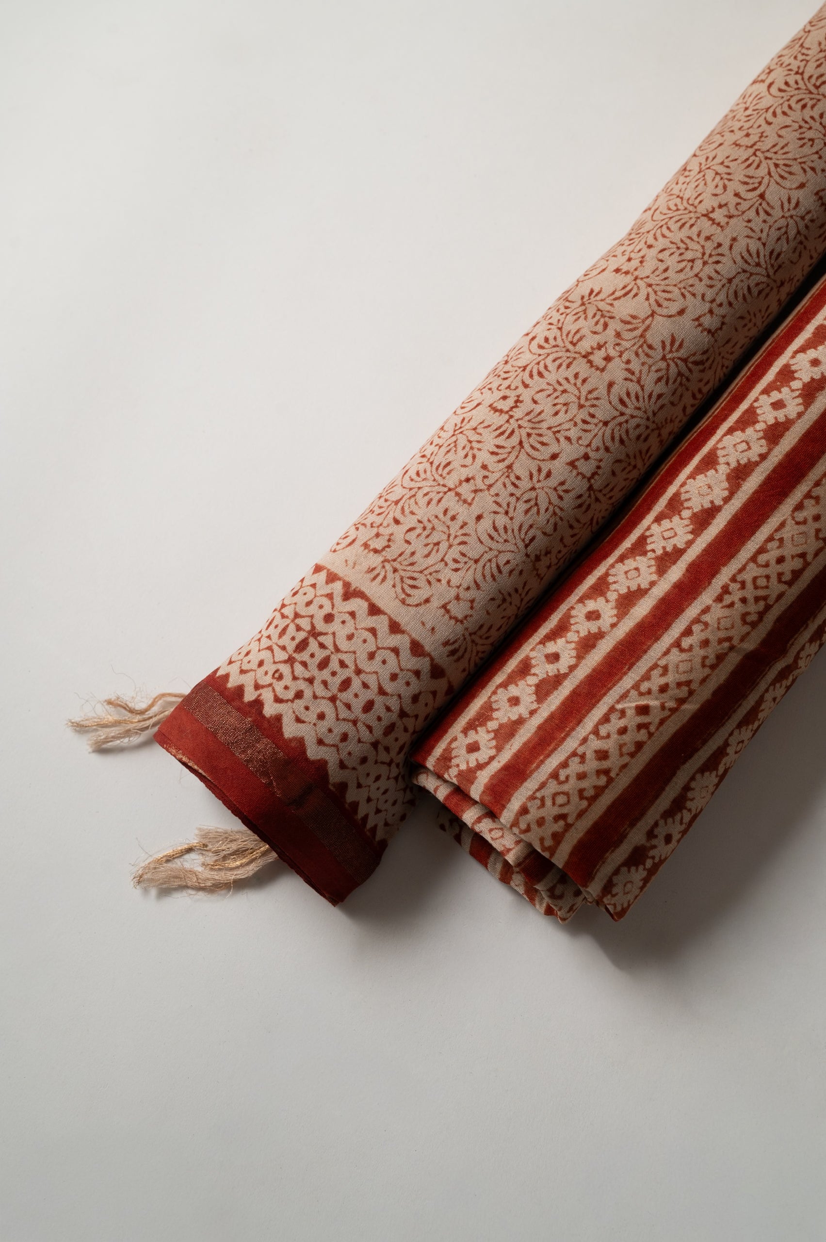 Surkh Cotton Silk Suit