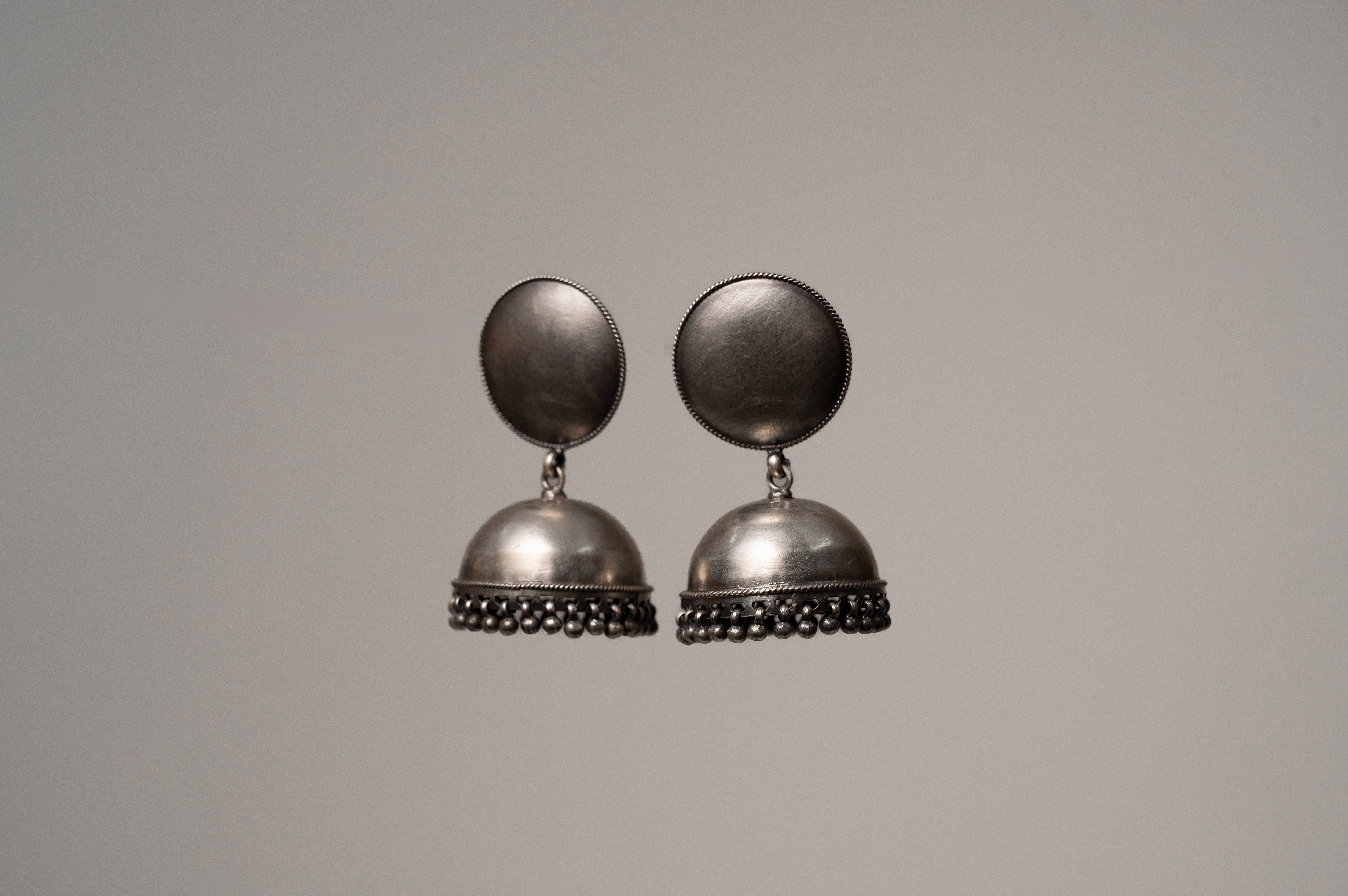 Tarang Silver Jhumka