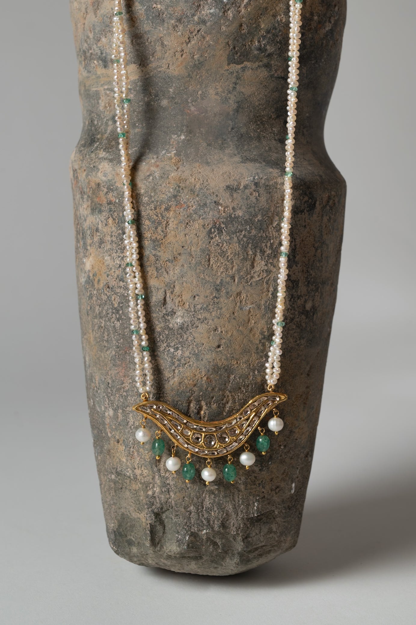 Meher Jadau Diamond Polki Set