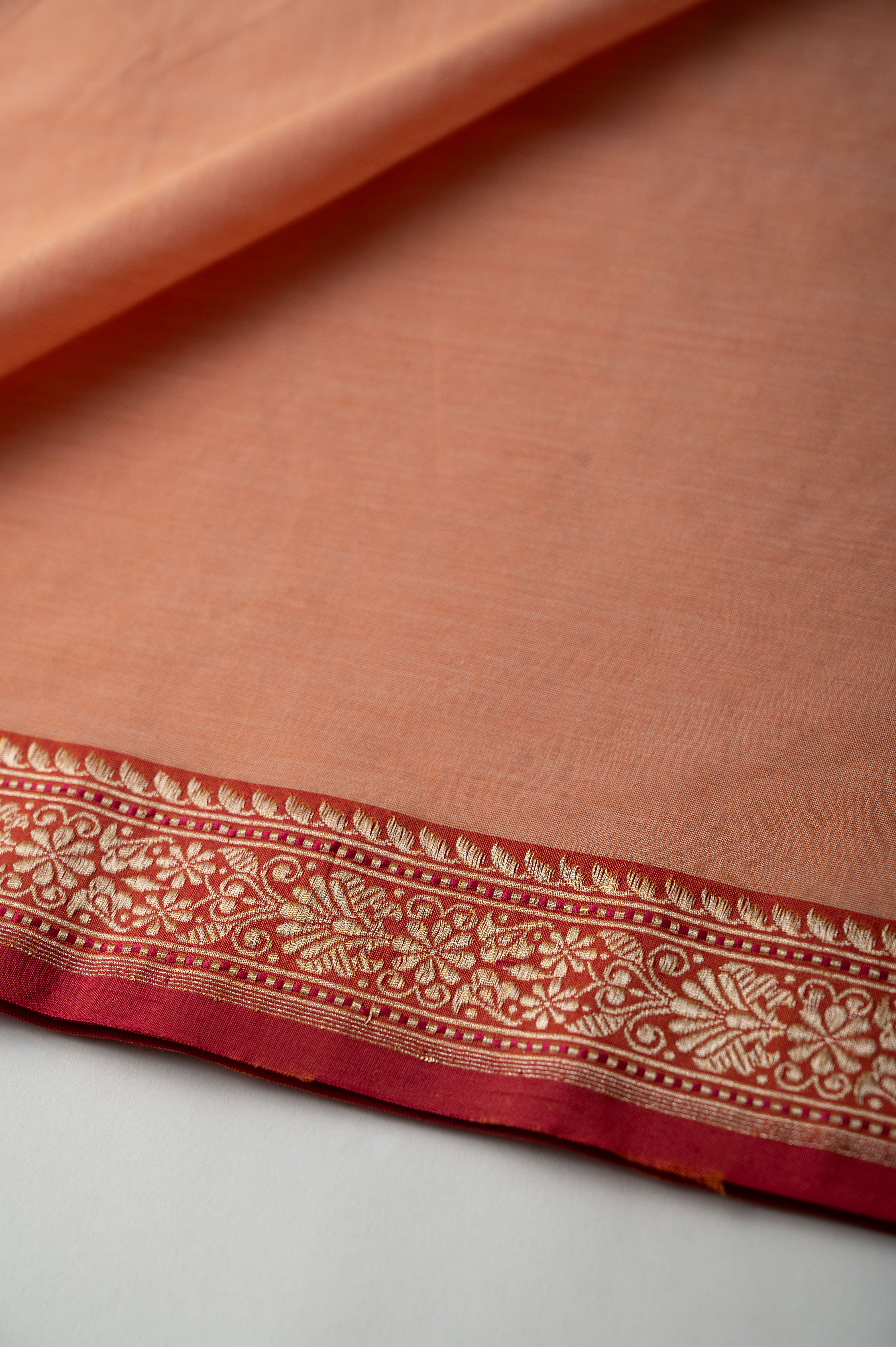Palash Cotton Zari Sari