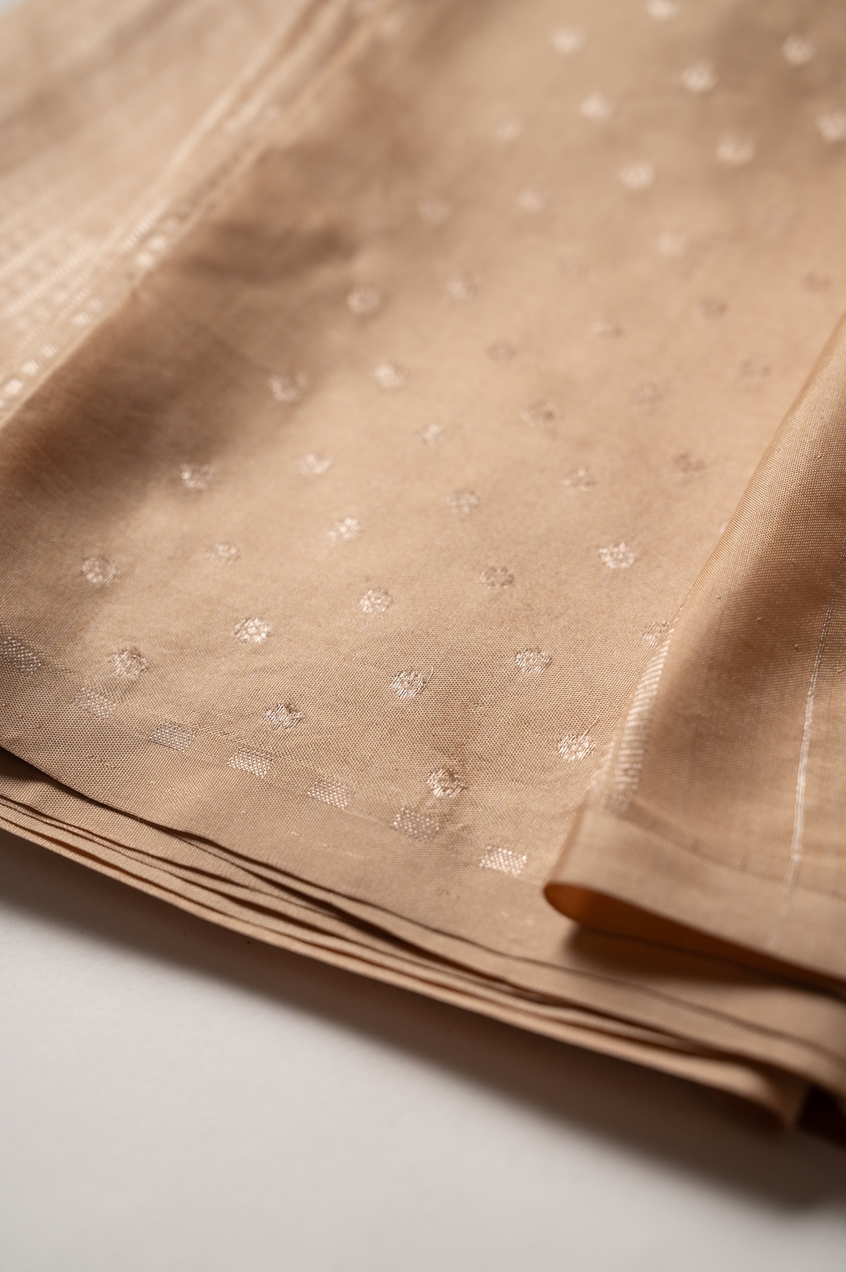 Swetambari Zari Katan Silk Sari