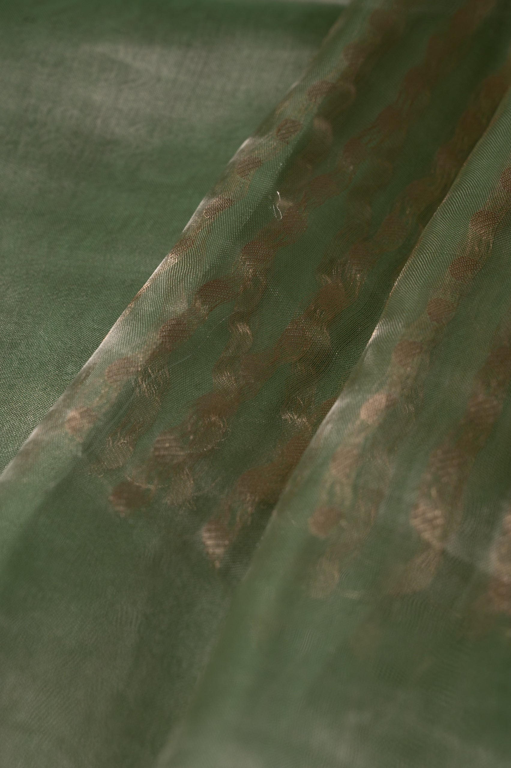 Tulsi Kadwa Tissue Silk Sari