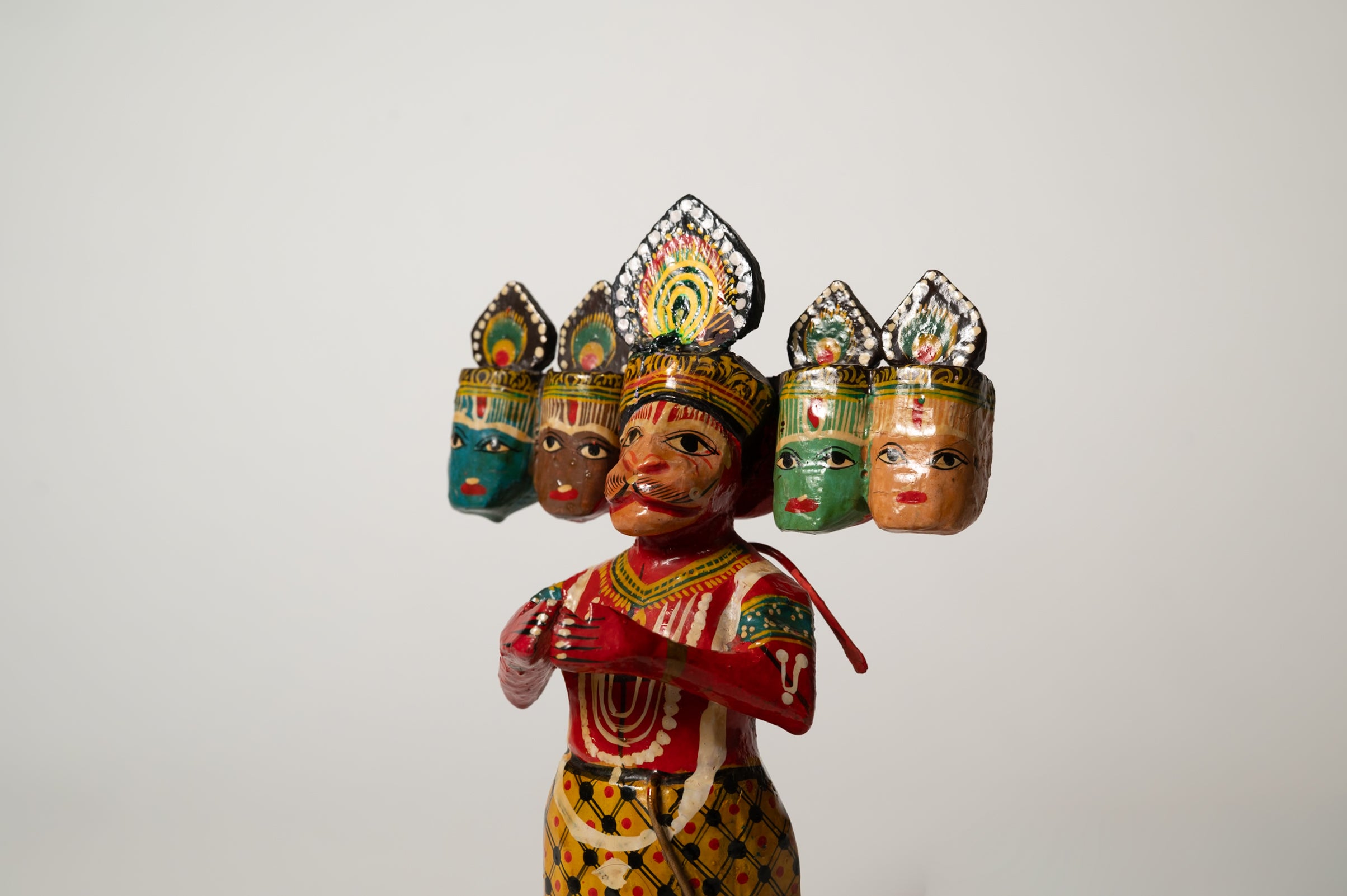 Hanuman Lacquer Wooden Curio
