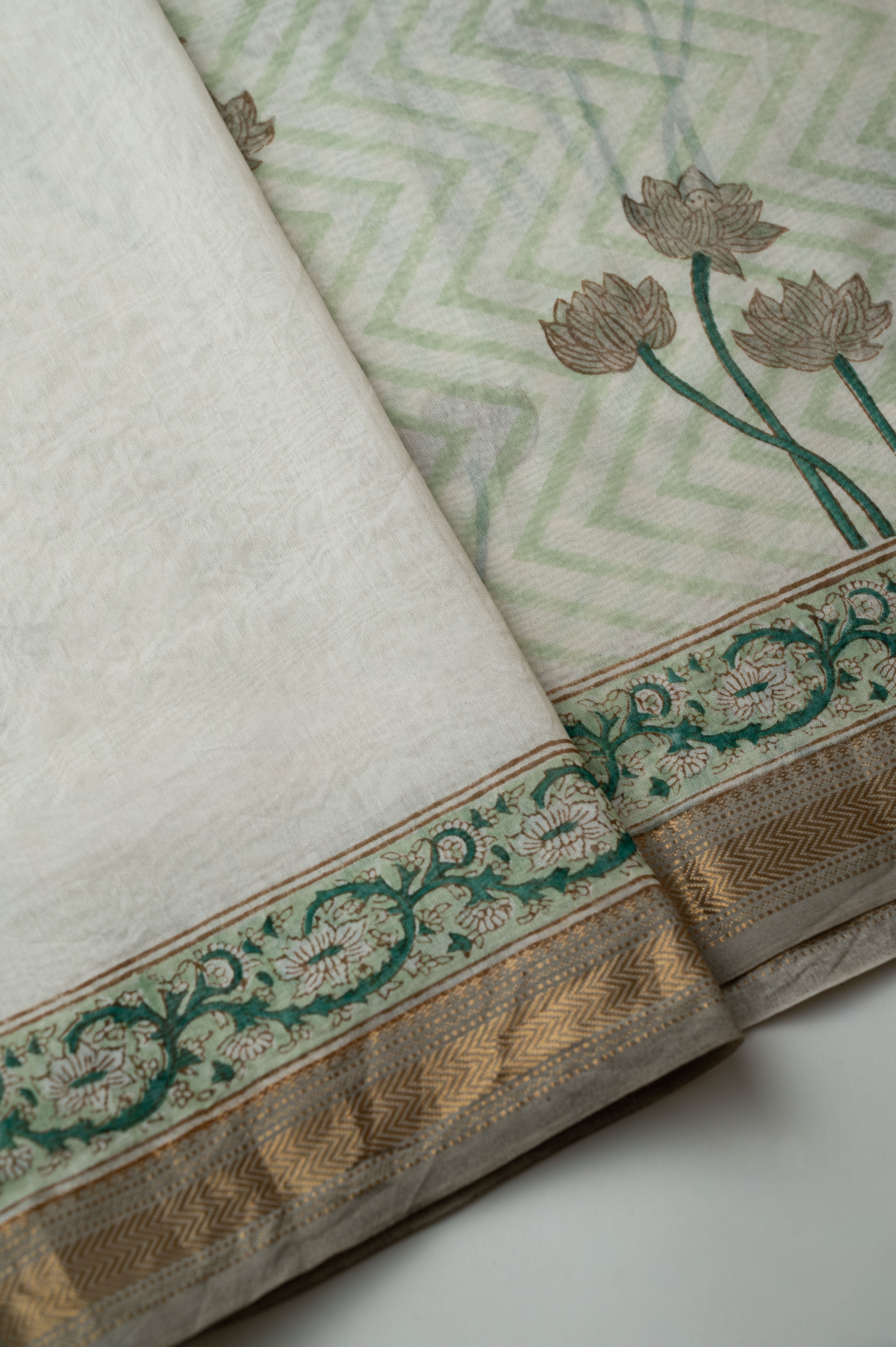 Kamal Cotton Silk Sari