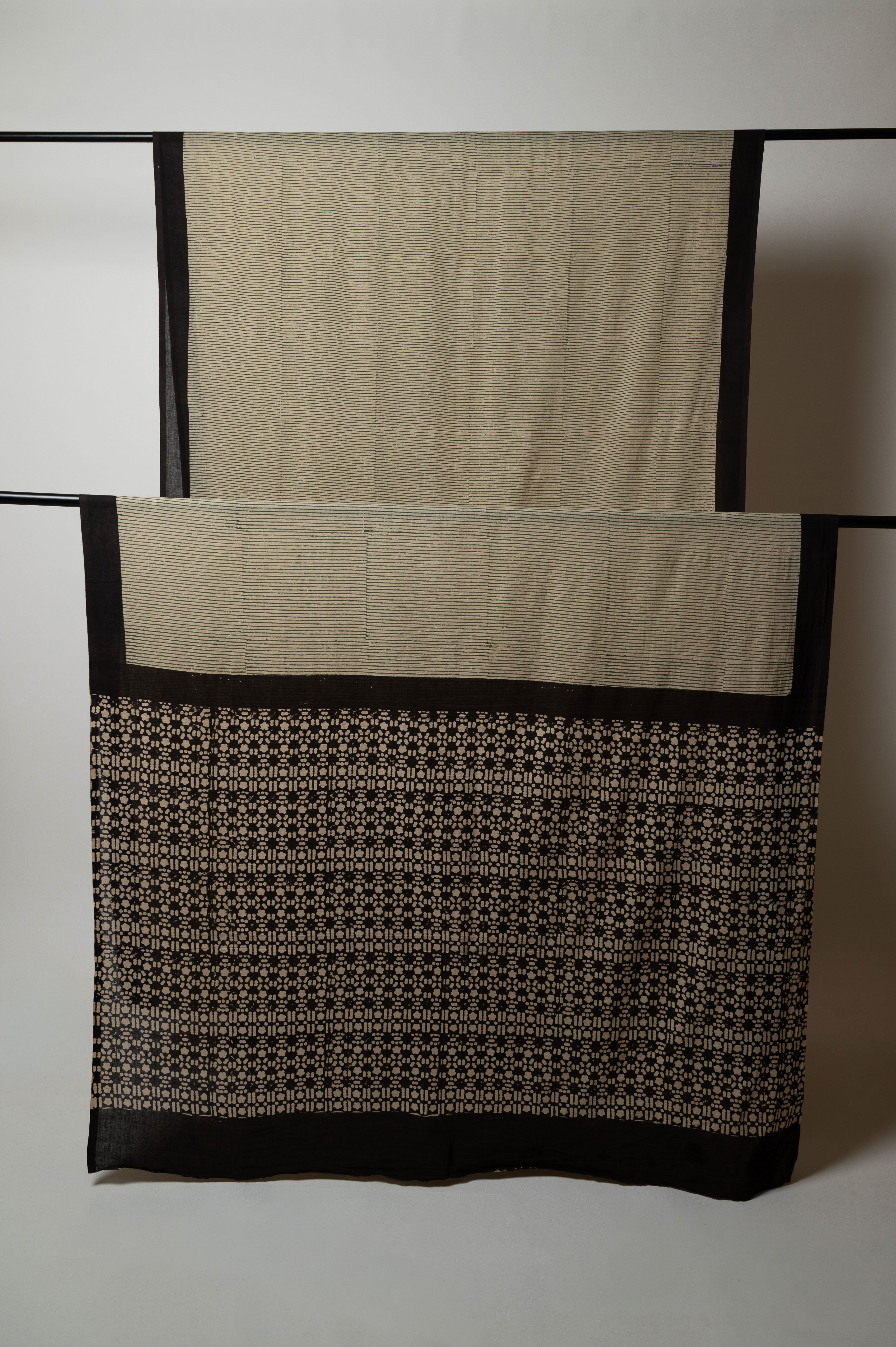 Harit Rekha Mul Cotton Sari