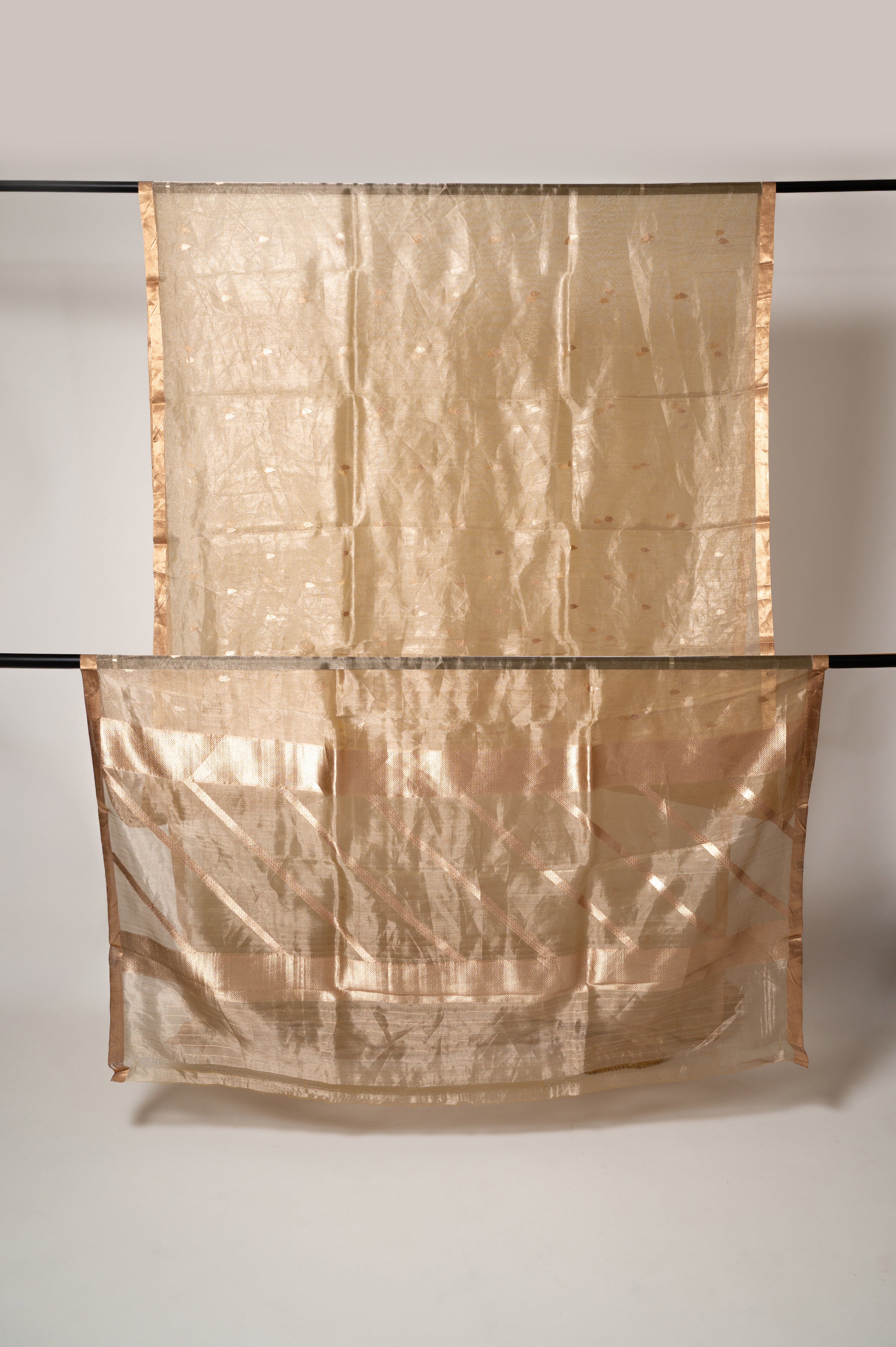 Kanchan Kadwa Tissue Silk Sari