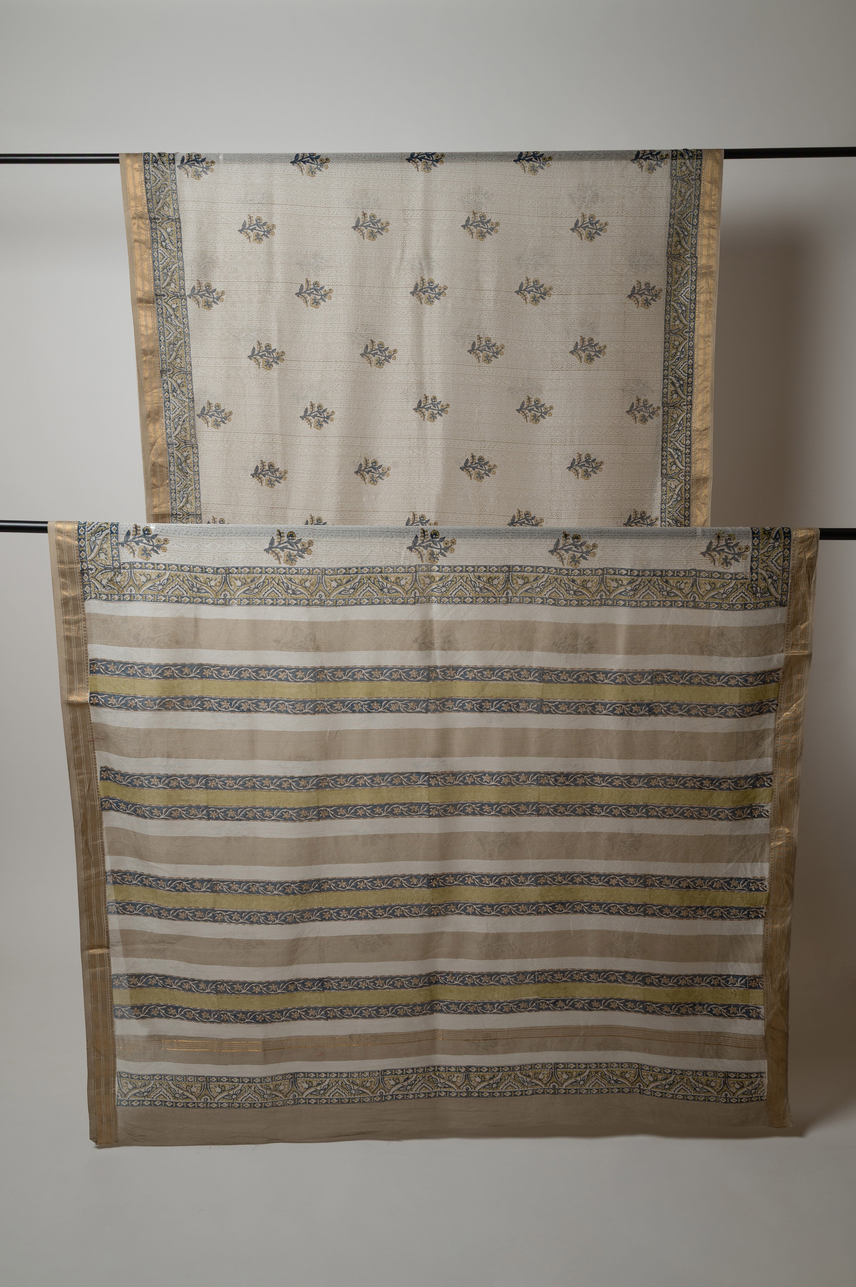 Kathai Cotton Silk Sari