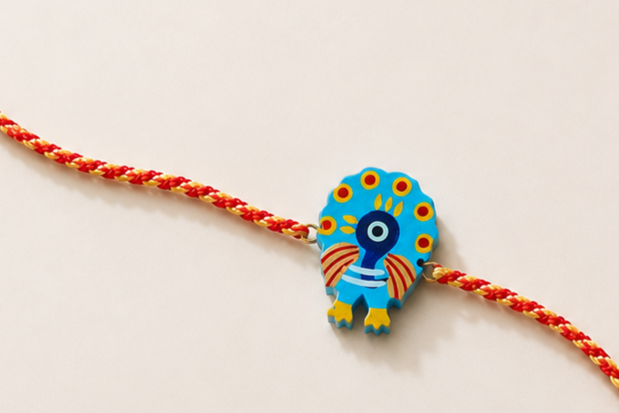 Mor Rakhi light blue