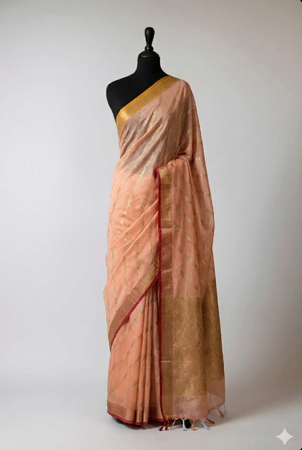 Palash Cotton Zari Sari